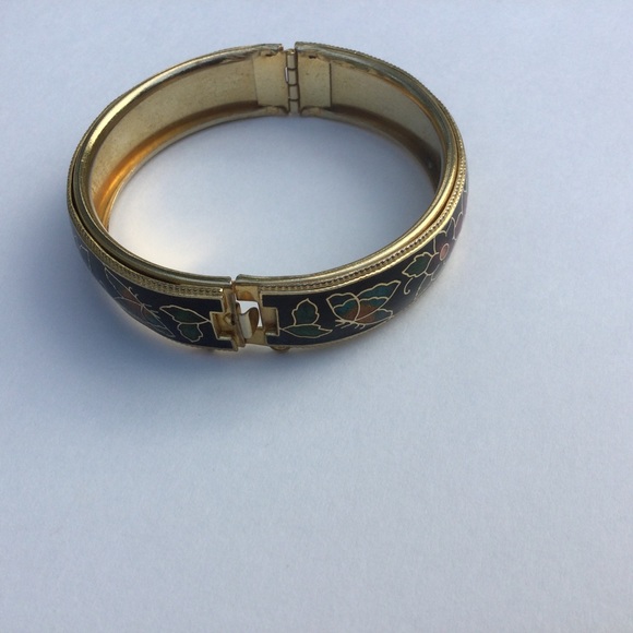 Vintage Cloisonné Bracelet - Picture 3 of 5